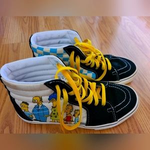 Vans X Simpsons Women's Sk8-Hi Shoes